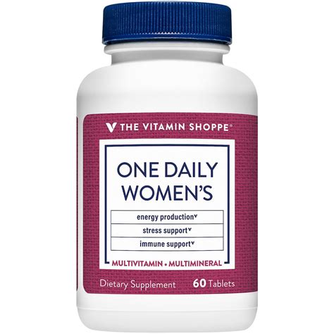 The vitamin shoppe one daily women s multivitamin multimineral with ...