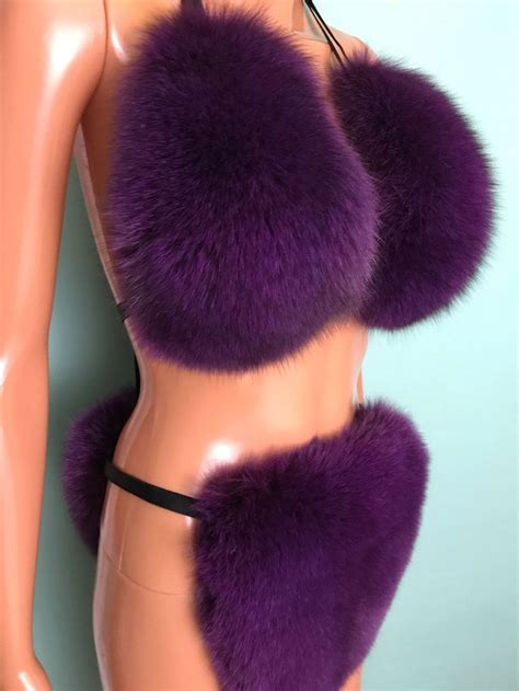 Fur Fashion Fox Fur Fur Slides Lingerie Furs Bikinis Coats Wraps