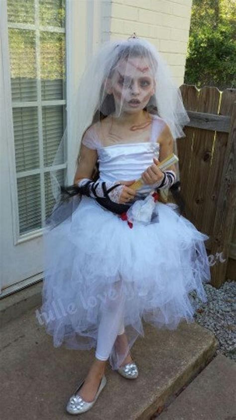 Zombie Bride Halloween Tutu Dress Halloween Costume Zombie Bride