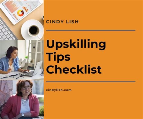 Upskilling Tips — Cindy Lish