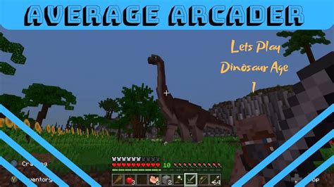 Lets Play Minecraft Dinosaur Age Episode Youtube