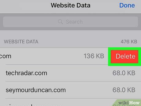 Comment Effacer Les Donn Es De Sites Dans Safari