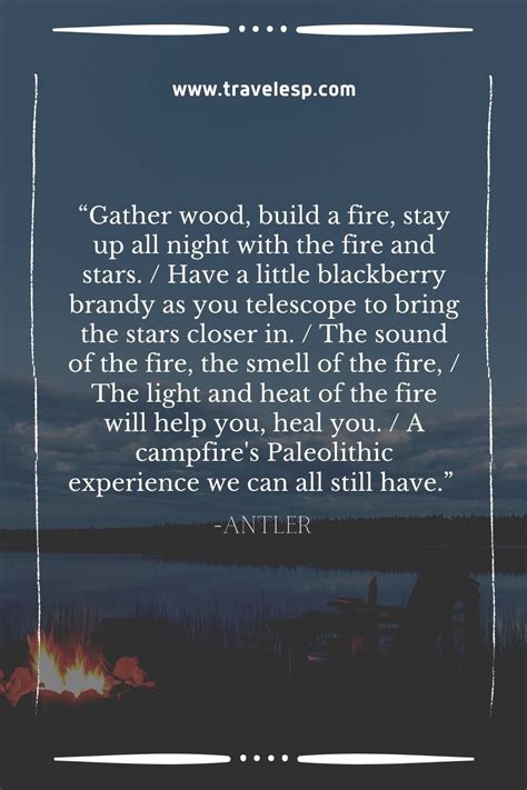 50 Campfire Quotes Quotes About Campfire And Camping