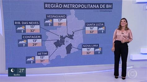 Frente Fria Deve Causar Leve Queda Na Temperatura Em BH MG2 G1