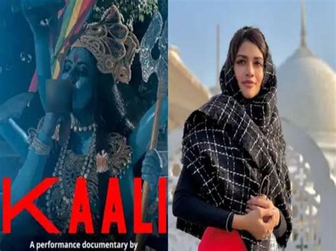 Kaali Poster Showed Goddess Smoking And Holding Lgbtq Flag Case Filed