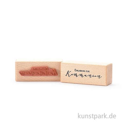 Stempel Einladung Zur Kommunion X Cm