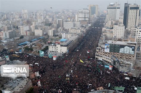 IRNA English - Magnificent funeral of Lieutenant General Qasem Soleimani in Mashhad