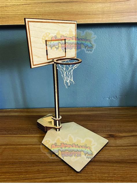 Miniature Basketball Hoop and Stand - Etsy