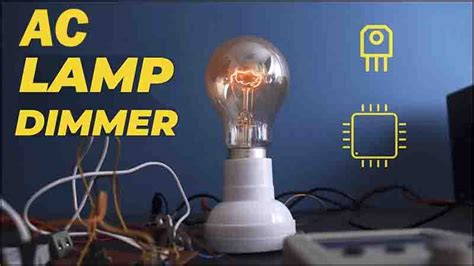 How To Make Ac Lamp Dimmer Using Arduino Tronicspro