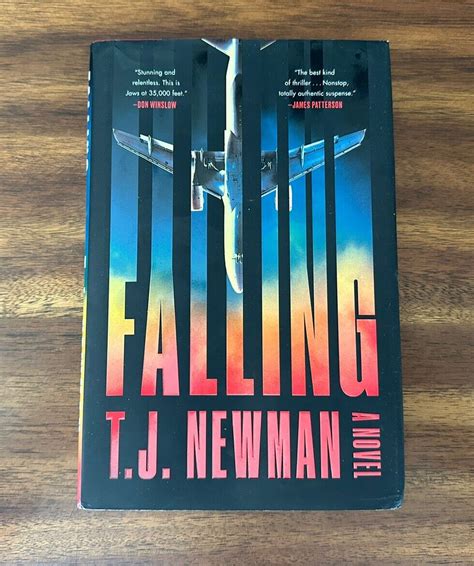 Falling A Novel By T J Newman 2021 Hardcover Free Shipping