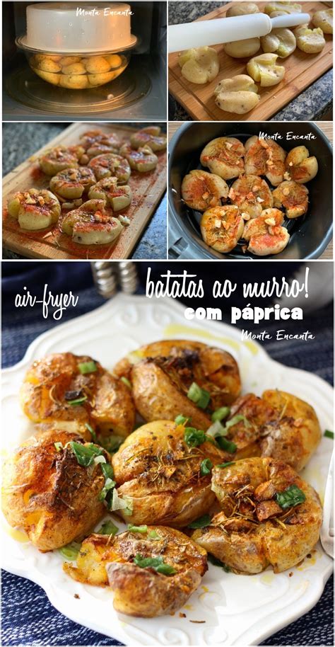 Batatas Ao Murro Original P Prica Na Air Fryer Recipes Cooking