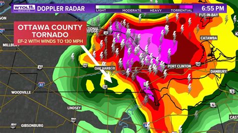 National Weather Service Confirms Ef 2 Tornado Hit Toledo