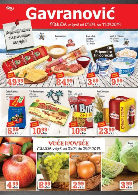 Gavranović katalog marketa od 05 11 09 2019 by Catalog hr Issuu