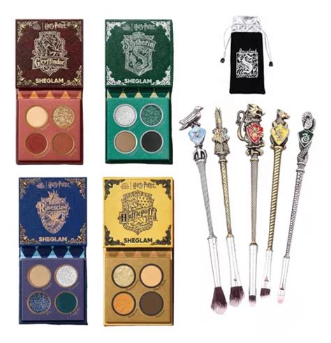 Kit Maquillaje Harry Potter Sombras Brochas Y Bolsa Sheglam Env O Gratis