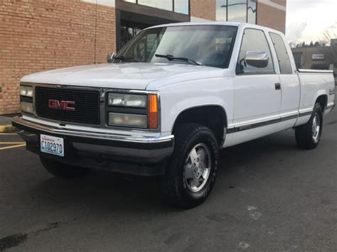 1992 Gmc Club Cab Sierra 1500 4x4 Only 60000 Miles For Sale Gmc Sierra 1500 1992 For Sale In