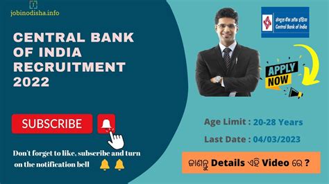 Central Bank Of India Recruitment 2023 Apply Online For 5000 Apprentice Posts Govtjobs Youtube