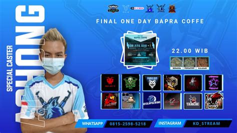 GRAND FINAL ONE DAY TOURNAMENT ONLINE BY BAPRA COFFE SEASON 52 YouTube