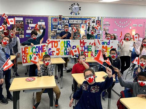 St. Martha Catholic School students receive pair of important visitors | The Kingston Whig Standard