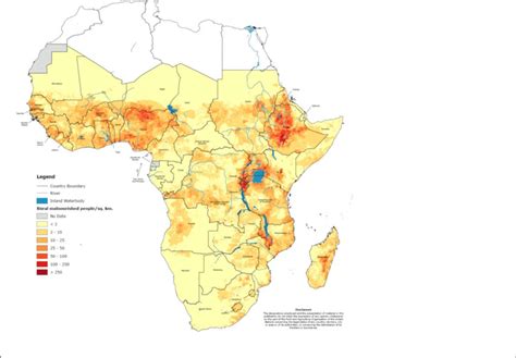 Distribution Of Rural Poverty In Sub Saharan Africa Source Fao And