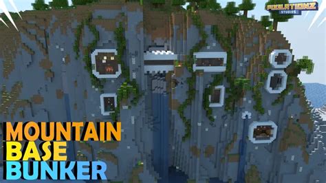 Mountain Base Bunker by Pixelationz Studios (Minecraft Marketplace Map ...