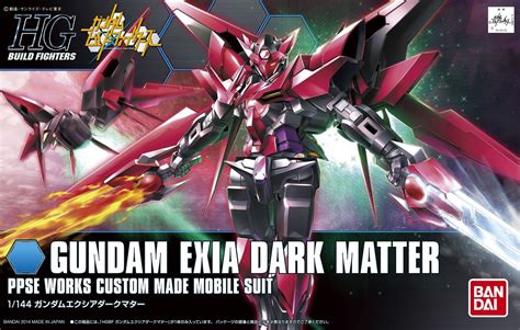 Gundam Mad Gundam Models Hgbf Gundam Exia Dark Matter