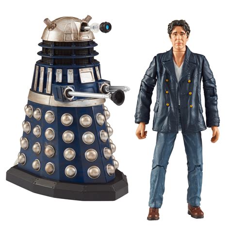 Doctor Who The Eighth Doctor and Dalek Interrogator Prime Action Figure ...