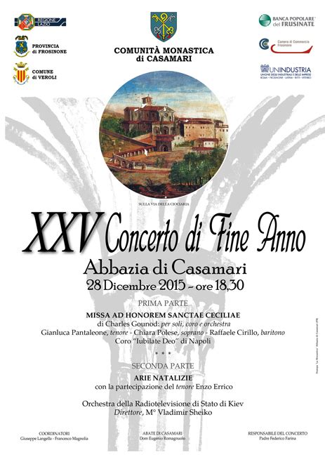 Concerto Di Fine Anno Abbazia Di Casamari BPF