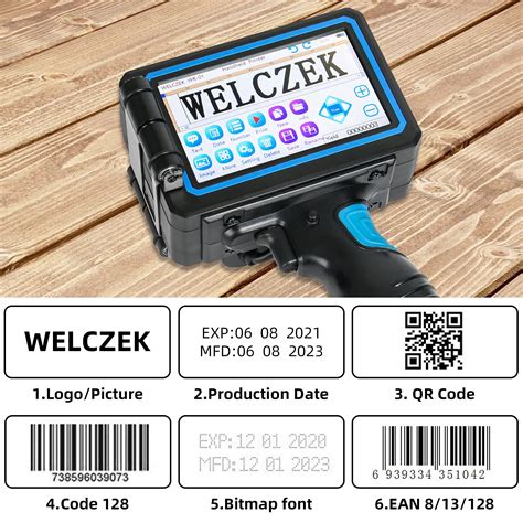 Mua Welczek Handheld Printer Wk 01 With 5 Inch Touch Screen Printing