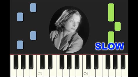 Slow Piano Tutorial Mon Amant De Saint Jean Avec Partition