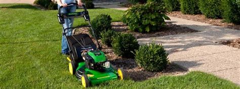 Walk Behind Standard Mowers John Deere Push Lawn Mowers Cooper Tractors