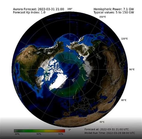 Las auroras boreales se asocian con la presentación de un espectáculo