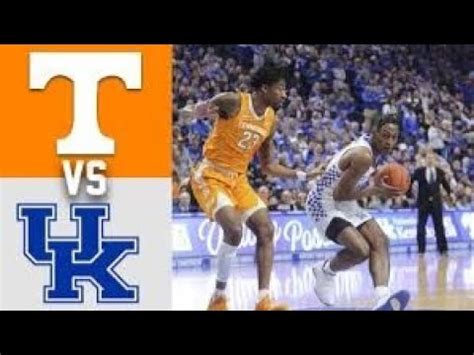 Kentucky Vs Tennessee Basketball LIVE Ut And Uk Fan Reaction YouTube