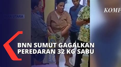 Diselipkan Di Antara Tumpukan Pakaian BNN Sumut Gagalkan Pengiriman