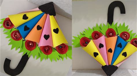 Unique And Utterly Captivating Umbrella Art Crafts Paper Umbrella