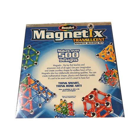 Silver Coconut » Magnetix Building Kit 70 Pieces