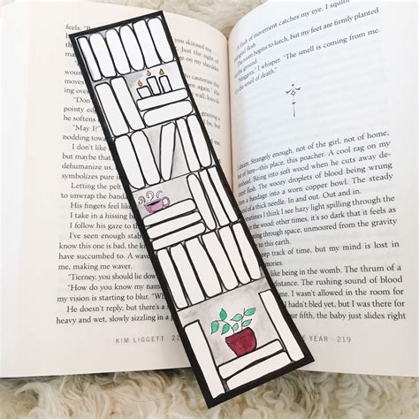 Reading Tracker Bookmark Book Tracker Bookmark 31 Spines Etsy