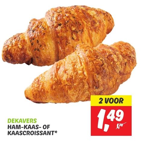 Dekavers Ham Kaas Of Kaascroissant Aanbieding Bij Dekamarkt