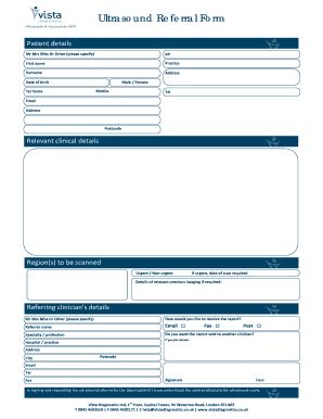 Ultrasound Form Pdf Fill Online Printable Fillable Blank Pdffiller