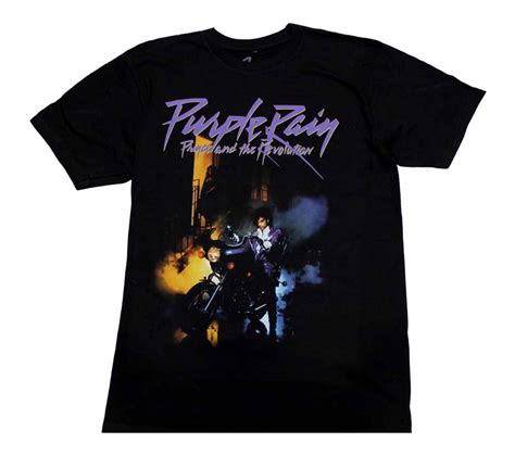 Prince Purple Rain Mens T Shirt Black Vintage Style T Shirts