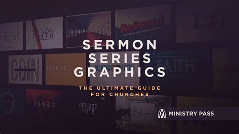 Sermon Series Graphics: Pastor's Ultimate Guide | Ministry Pass