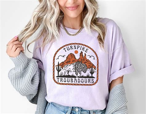 Turnpike Troubadours Merch, Country Music Band Shirt, Western Tour ...