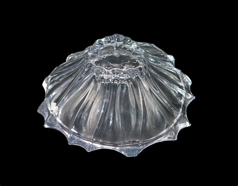 Large Heavy Aurum Bohemia Hand Blown Hand Cut Lead Crystal Centerpiece Bowl Made In Czechoslovakia