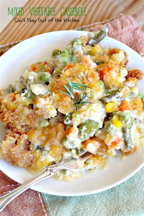 Mixed vegetable casserole – Artofit