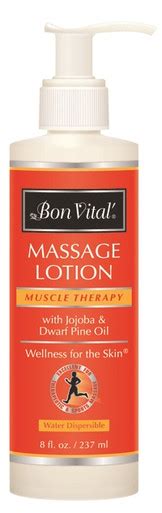 Bon Vital Muscle Therapy Massage Lotion By Bon Vital