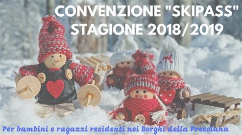 Convenzione Skipass Borghi Presolana