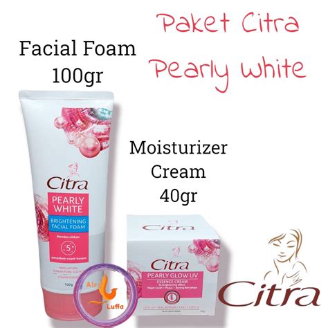 Jual Paket Citra Hazeline Pearly White Uv Facial Foam Gr