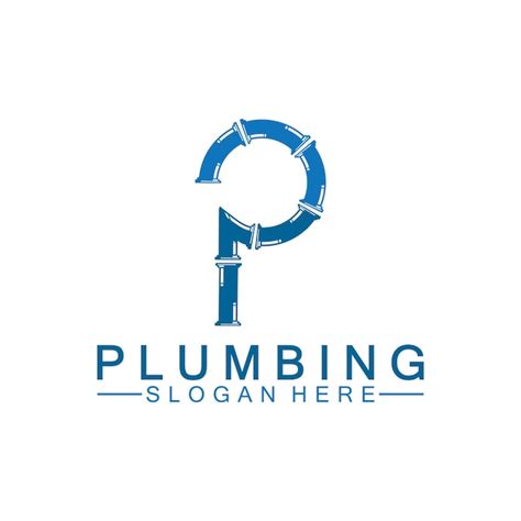 Premium Vector Letter P Plumbing Logo Icon Design Vector