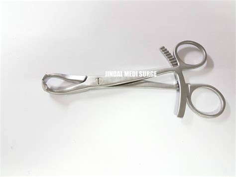 Stainless Steel Bright Mini Plate Holding Forceps Orthopedic Surgical