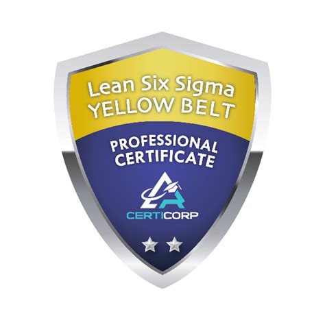 Lean Six Sigma Yellow Belt Professional Certification Credly