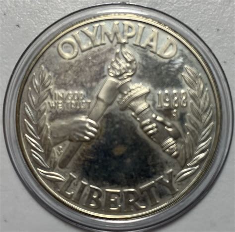 1988 S Olympic Commemorative Proof Silver Dollar EBay